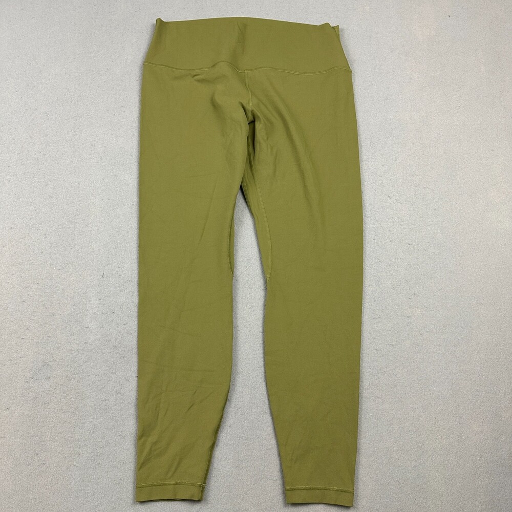 Lululemon Pants Women 14 Bronze Green Align High-Rise Legging Yoga Wicking